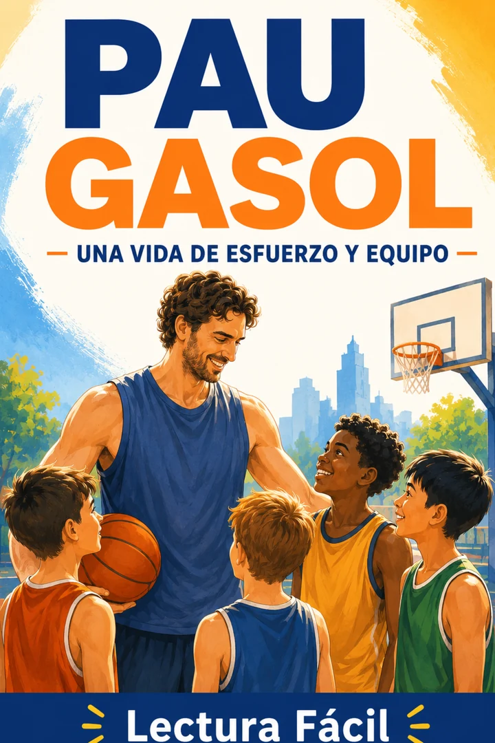 Portada de Pau Gasol: una vida de esfuerzo y equipo